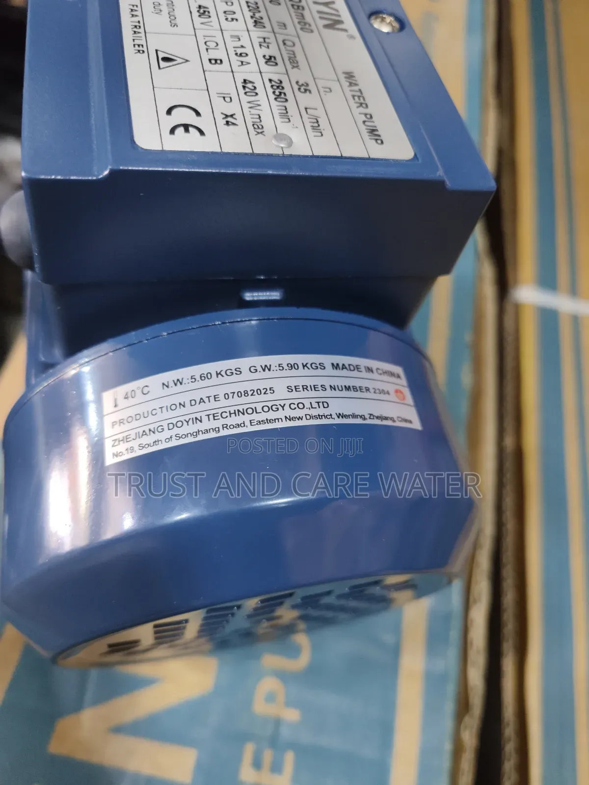 Doyin Surface Pump 0.5hp