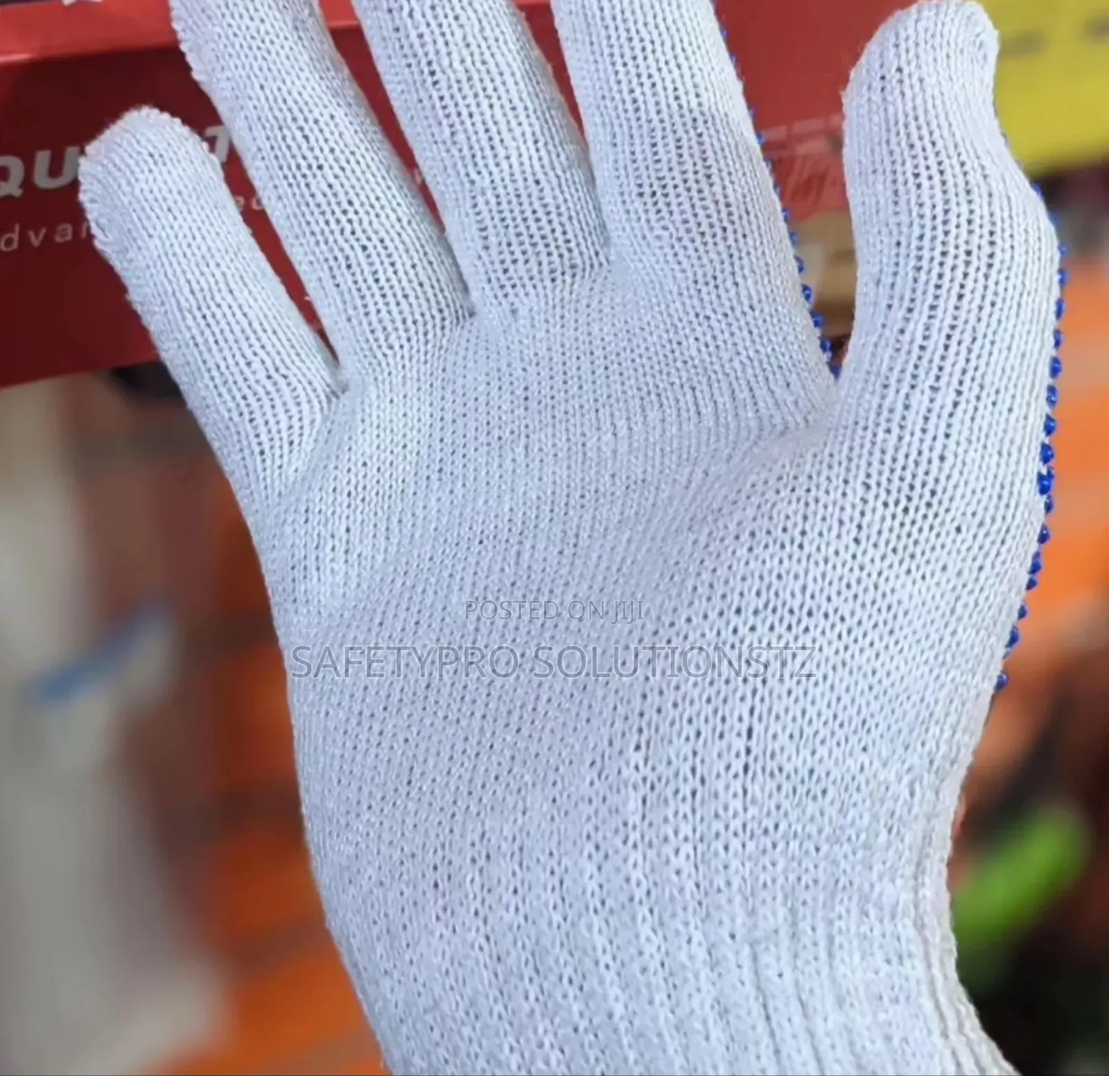 Cotton Dotted Gloves