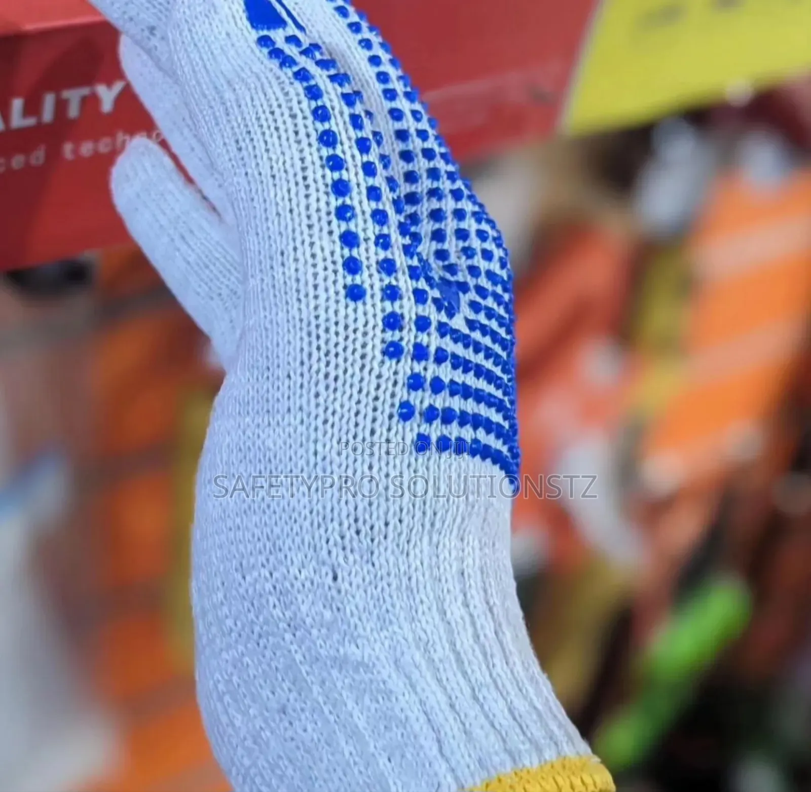 Cotton Dotted Gloves