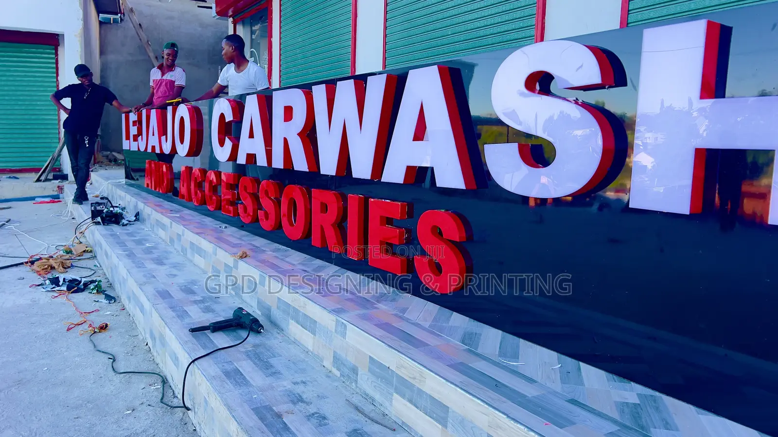 3d Signage and Branding