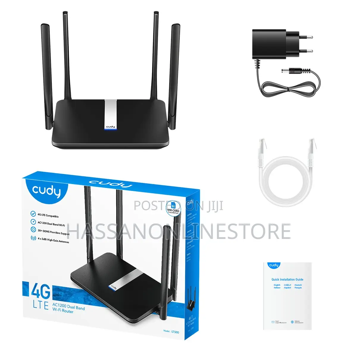 Cudy Lt500 4g Ac1200 Wi-Fi Router