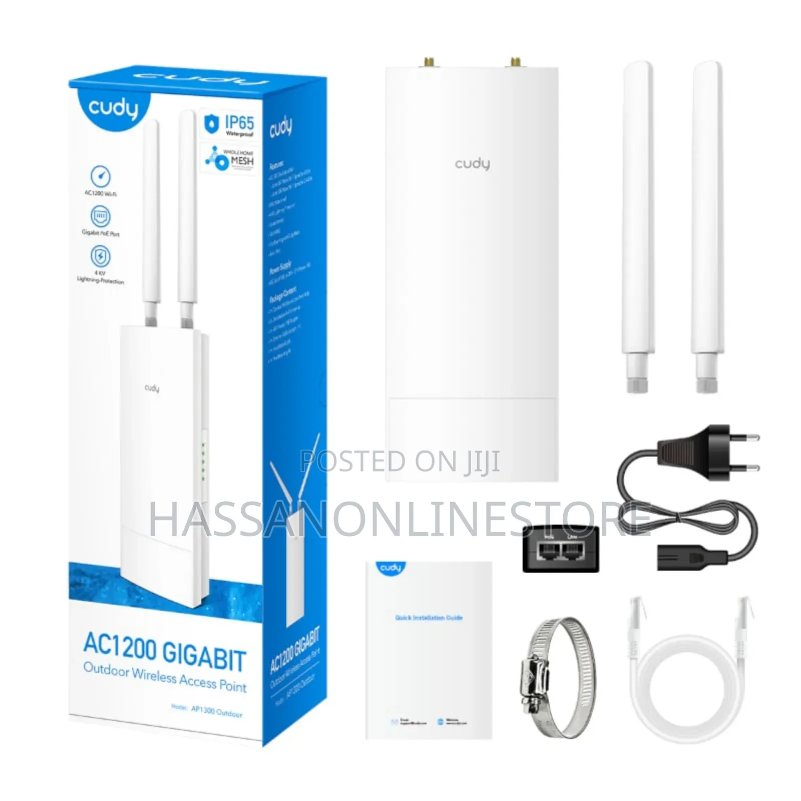 Cudy Ap1200 Indoor/Outdoor Ac1200 Wi-Fi Access Point