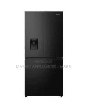 New! Hisense 529l Side by Side Refrigerator (Model No: Rs5p558nmsg)