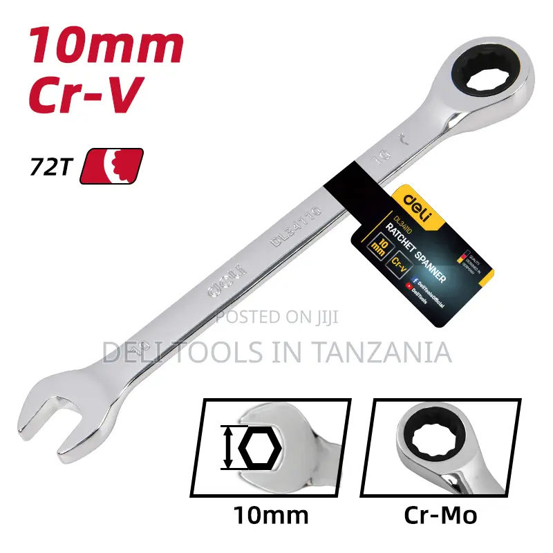 Deli Ratchet Spanner
