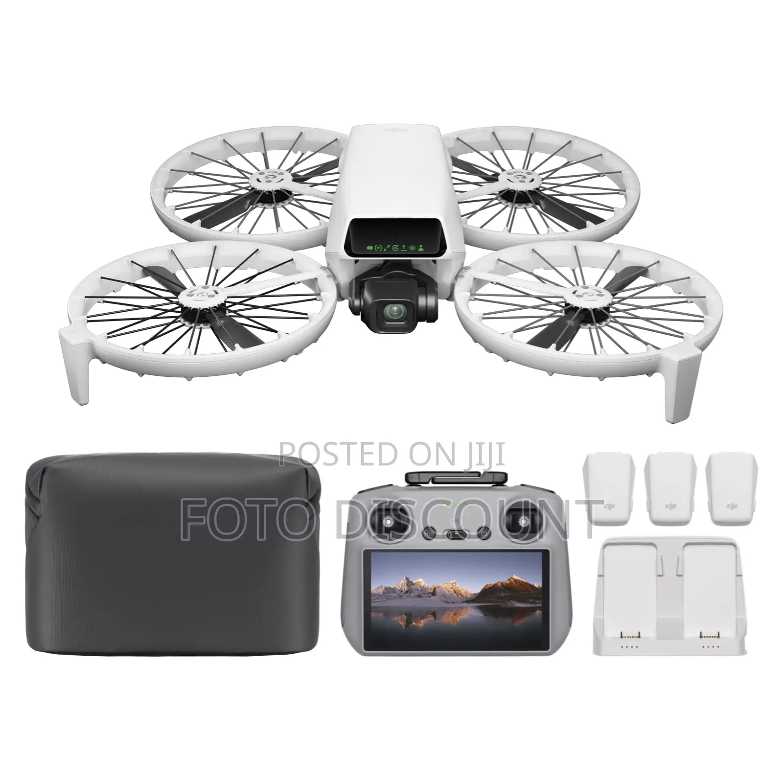 Dji Flip Fly More Combo With Rc 2 Screen Remote Controller
