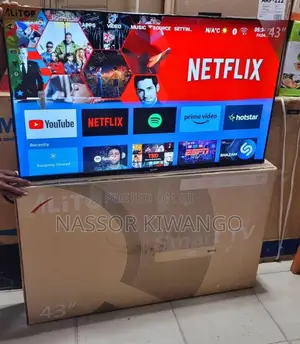 Alitop 43 Smart Tv With Free Bracket and Hdmi Cable