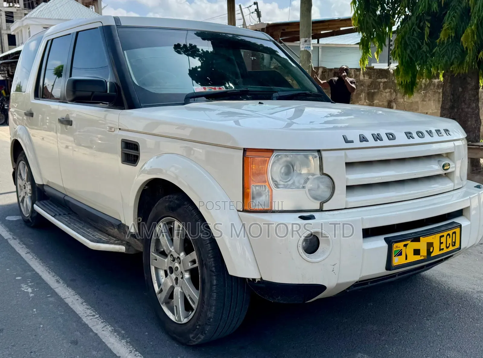 Land Rover Discovery 2008 White