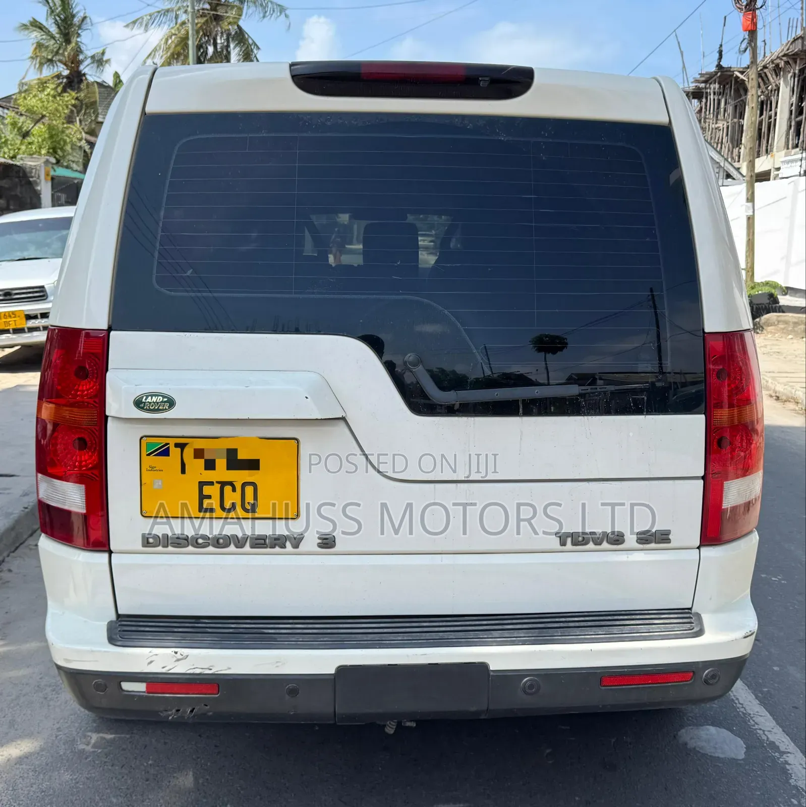 Land Rover Discovery 2008 White