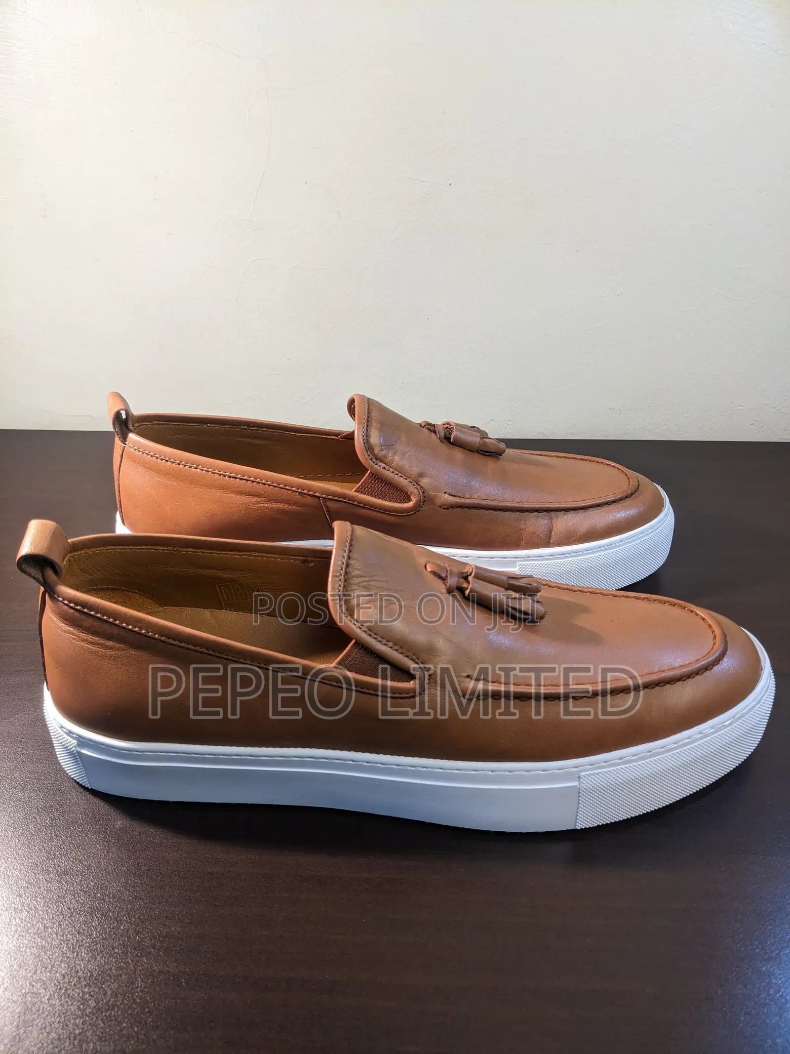 Tassel Leather Loafers