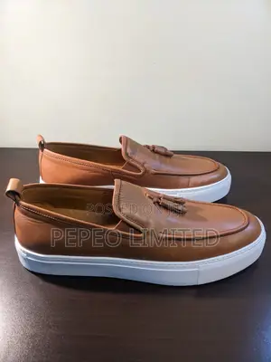 Tassel Leather Loafers