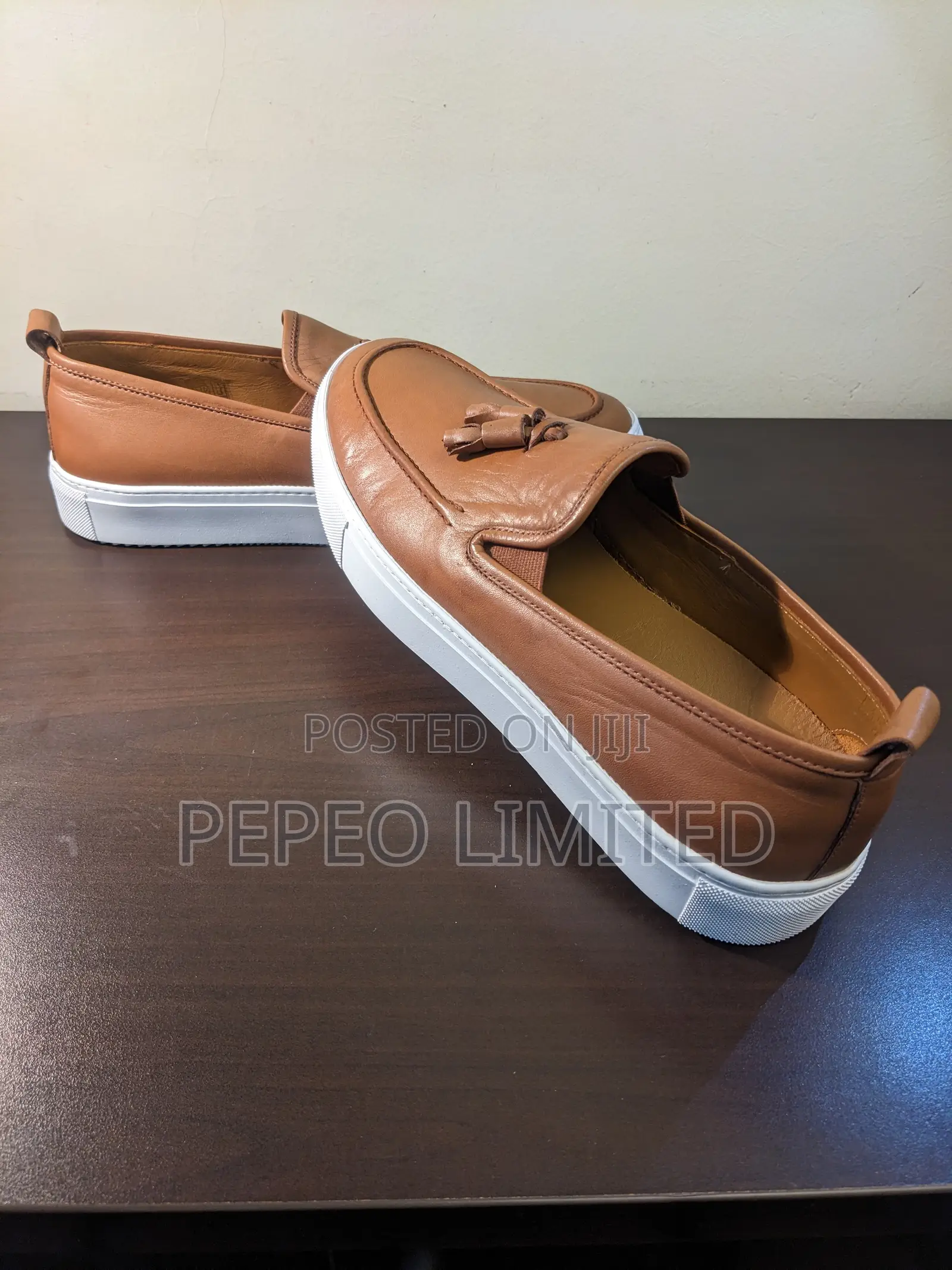 Tassel Leather Loafers