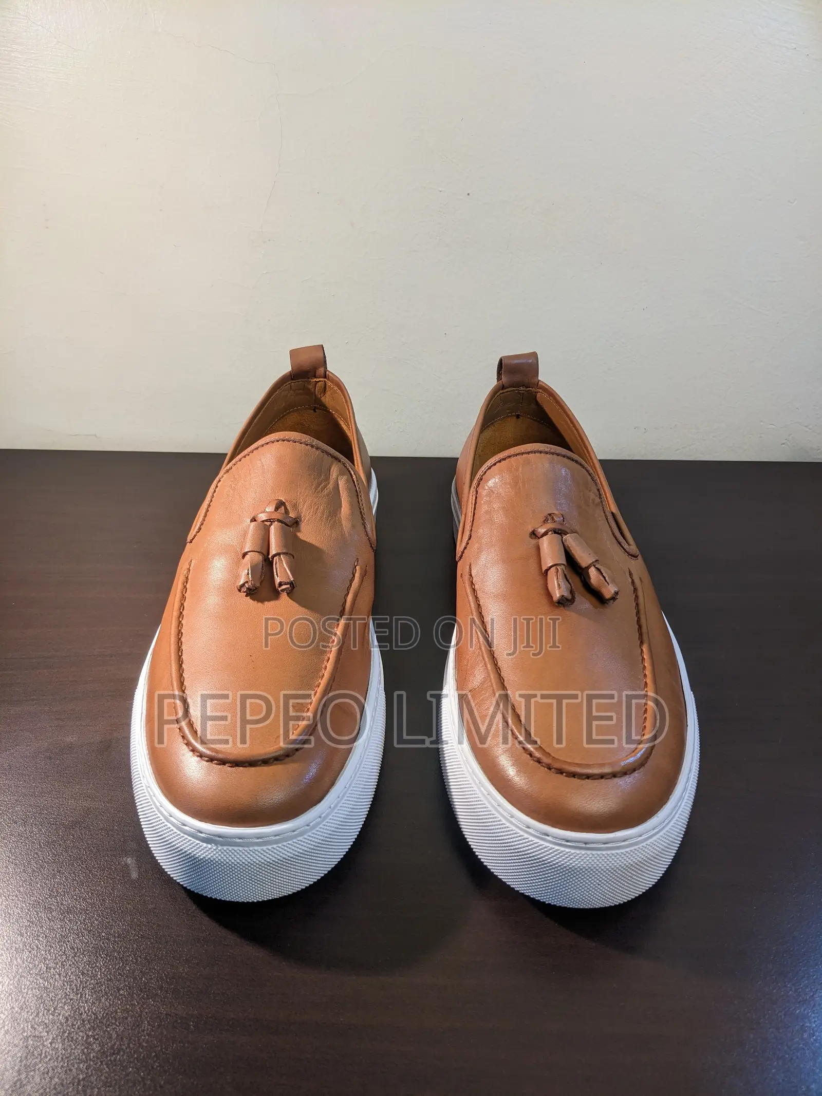 Tassel Leather Loafers