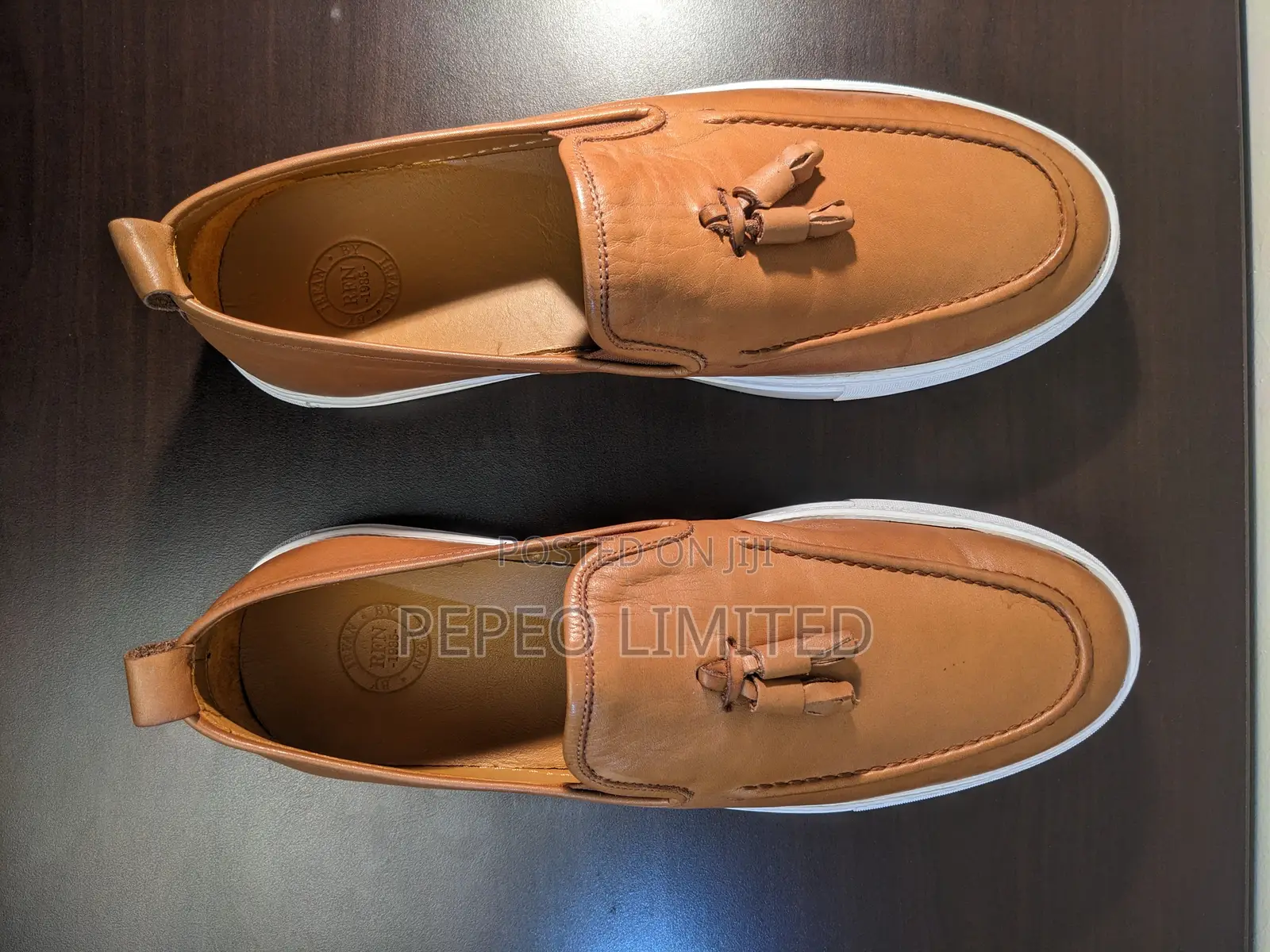Tassel Leather Loafers