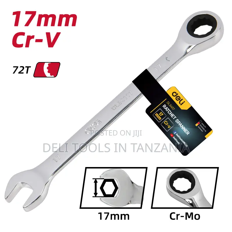 Deli Ratchet Spanner