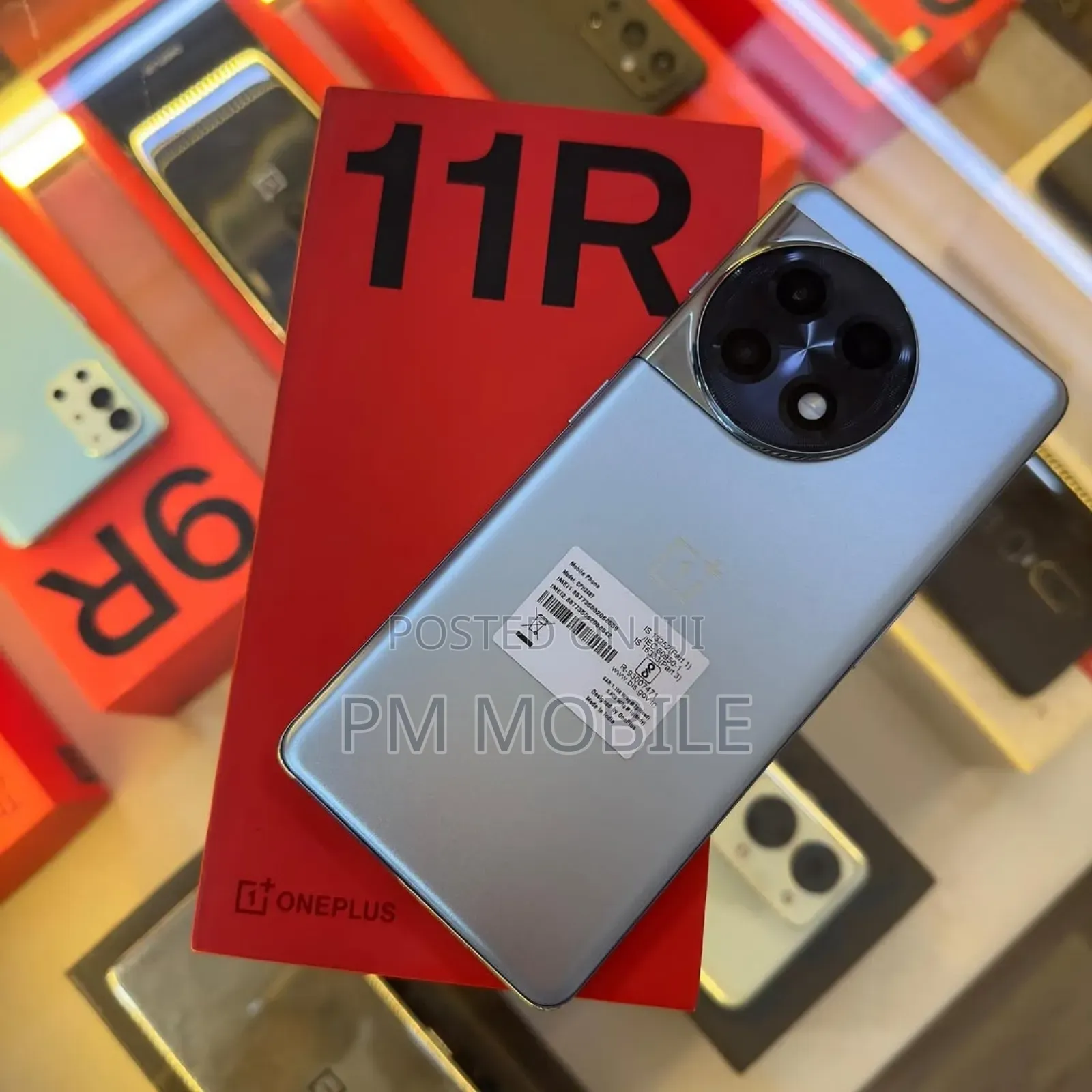New OnePlus 11R 256 GB Silver