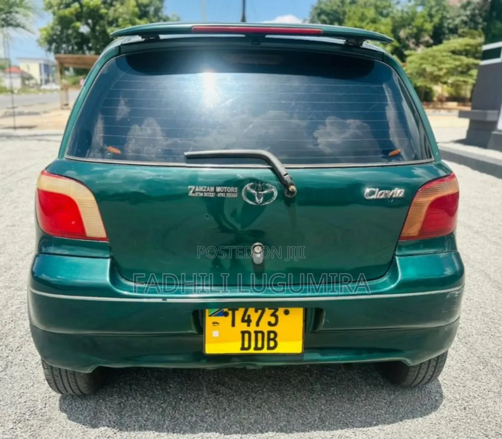 Toyota Vitz 2002 Green