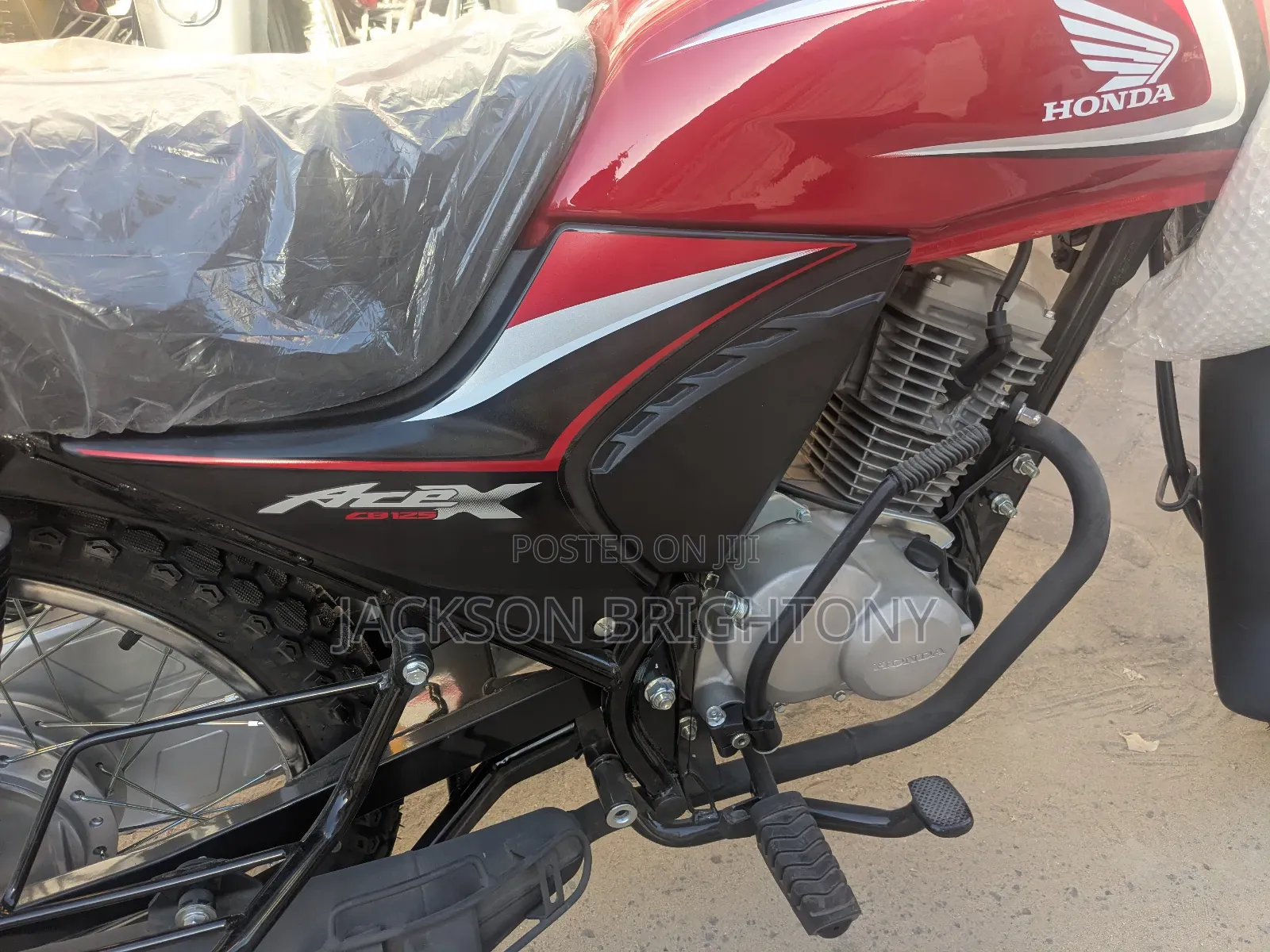 New Honda CBX 2025 Red