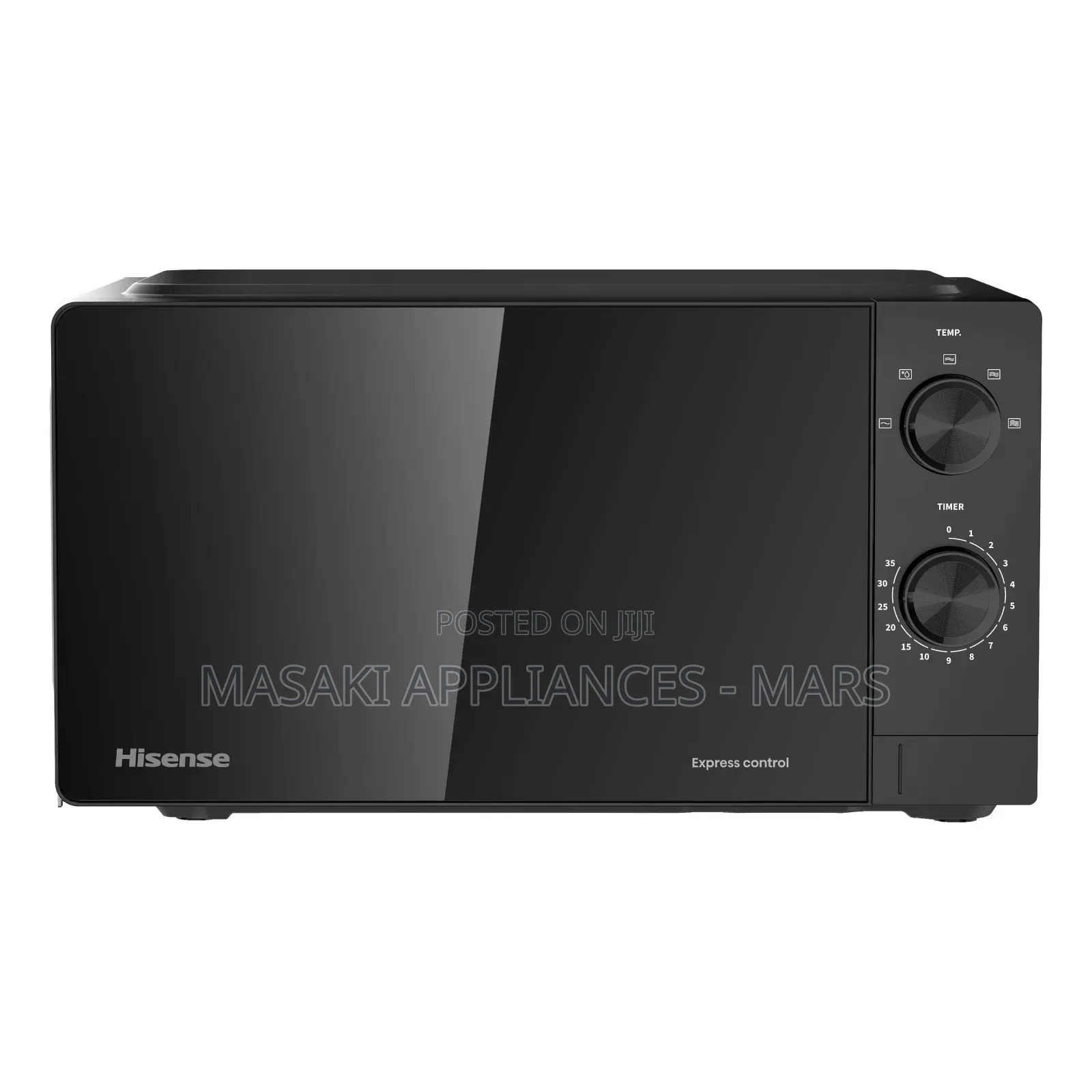 New!Hisense 20l Black Manual Microwave (H20mobs14)