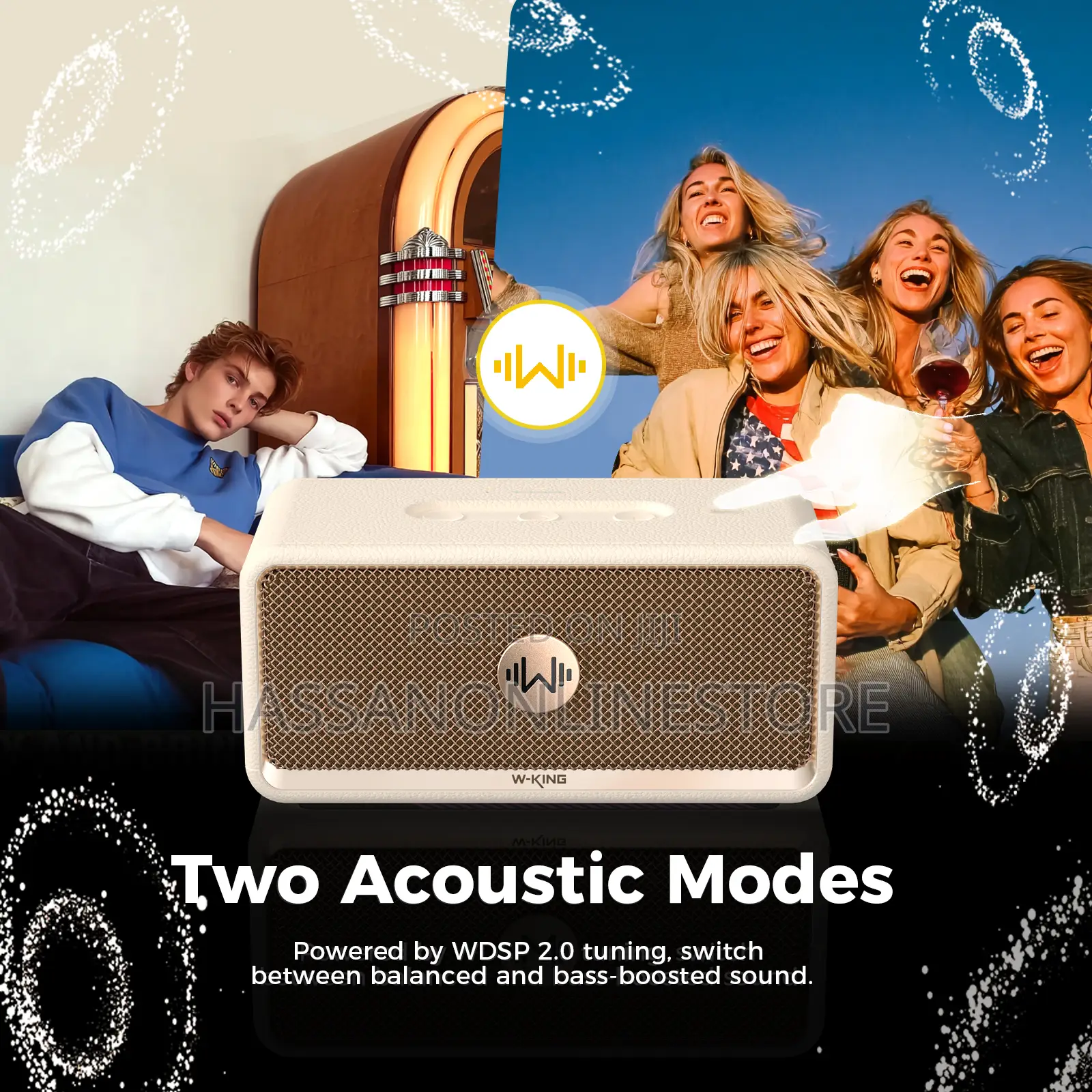 W-king H130 Wireless Speaker
