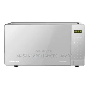 New! Hisense 20l Silver Digital Microwave Oven (Model No: H20moms15)