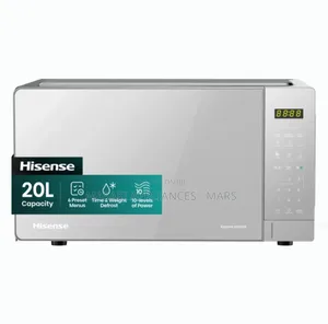 New! Hisense 20l Silver Digital Microwave Oven (Model No: H20moms15)