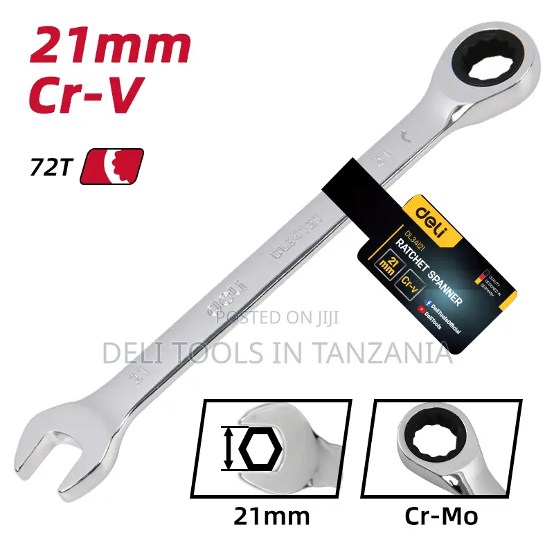 Deli Ratchet Spanner