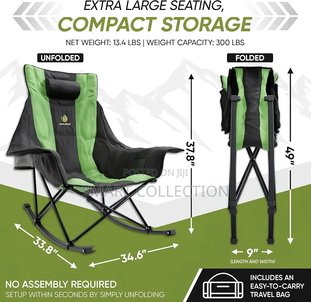 Outlantis Outdoor Rocking Camping Chair