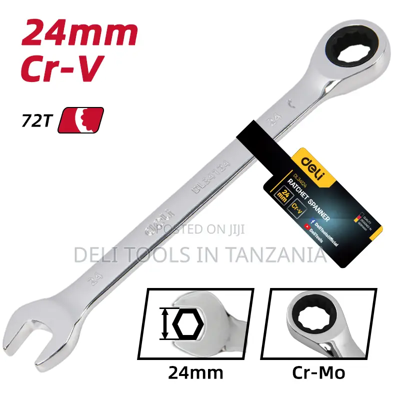 Deli Ratchet Spanner