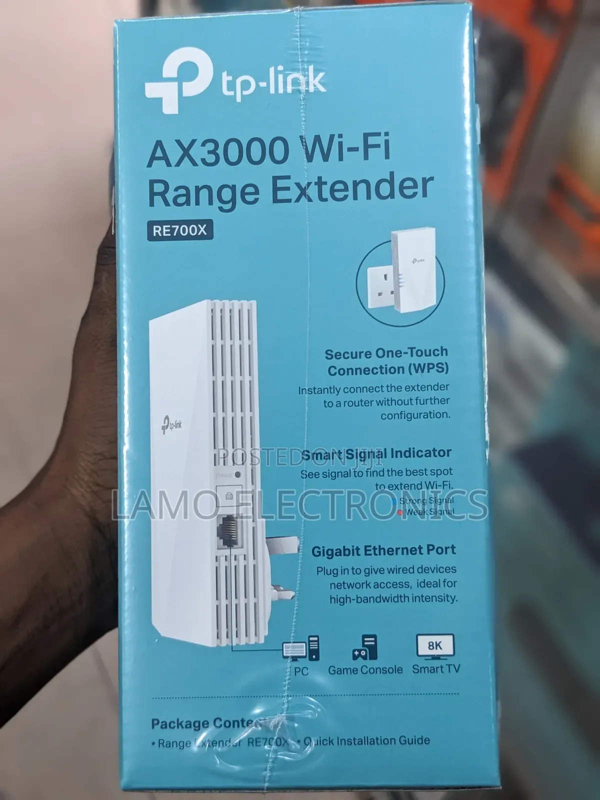 Tp Link Re700x Ax3000 Mesh Dual Band Wi-Fi 6 Range Extender