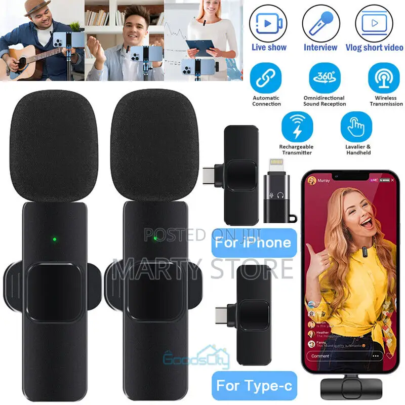 Wireless Microphone Dual -