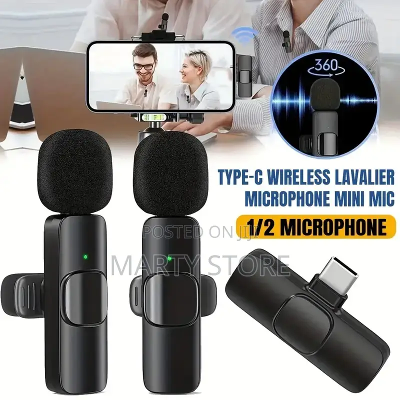 Wireless Microphone Dual -