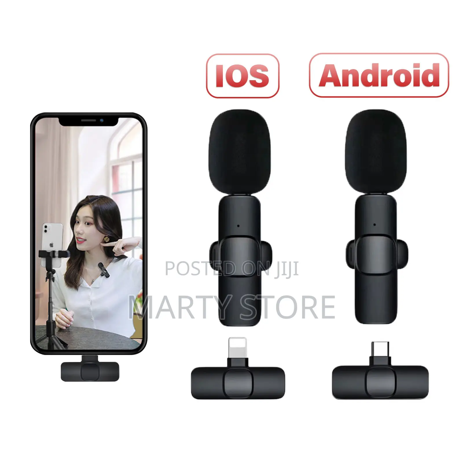 Wireless Microphone Dual -