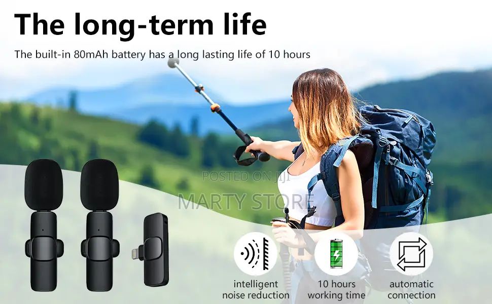 Wireless Microphone Dual -