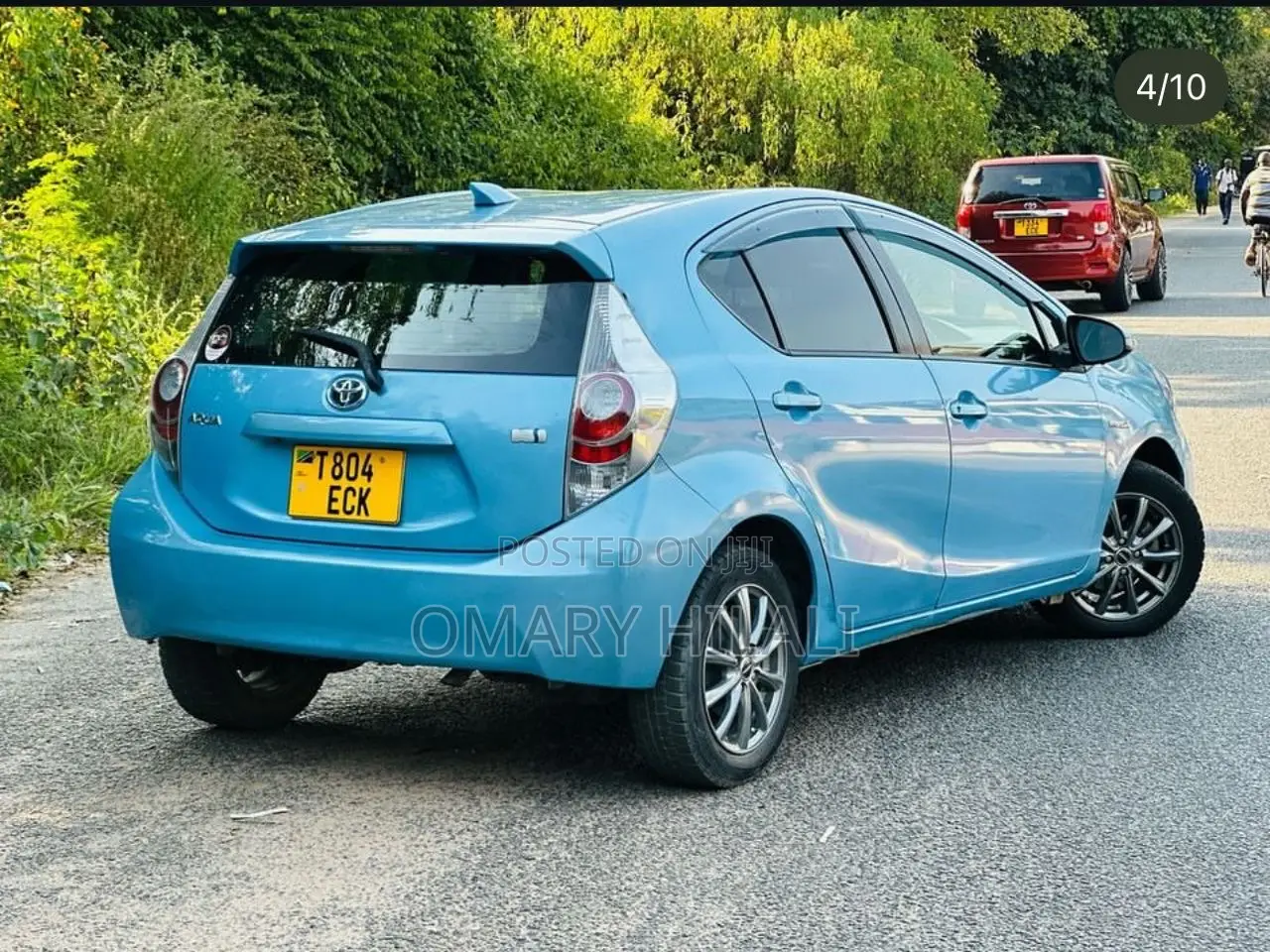 Toyota Aqua 2014 Blue