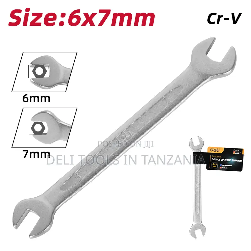 Deli Double Open End Spanner