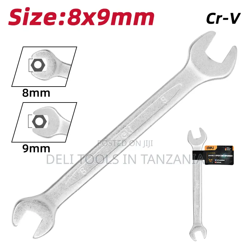 Deli Double Open End Spanner