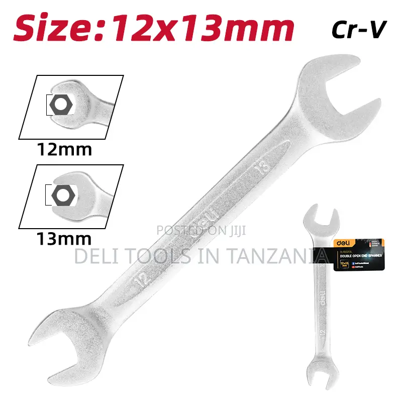 Deli Double Open End Spanner