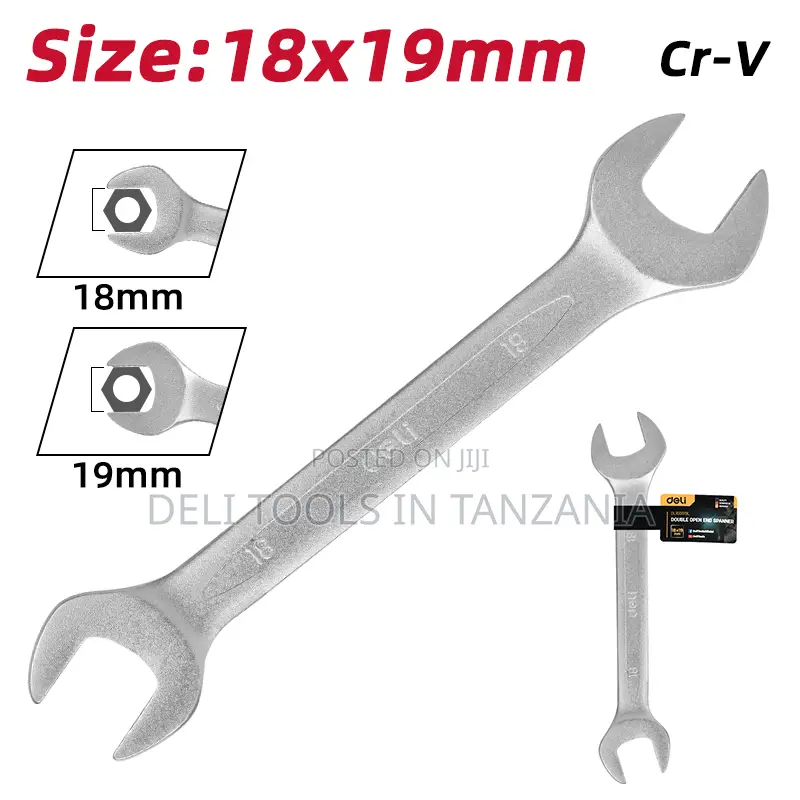Deli Double Open End Spanner