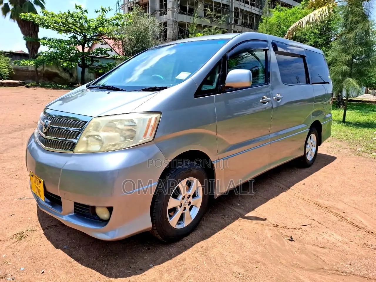 Toyota Alphard 2003 Gray