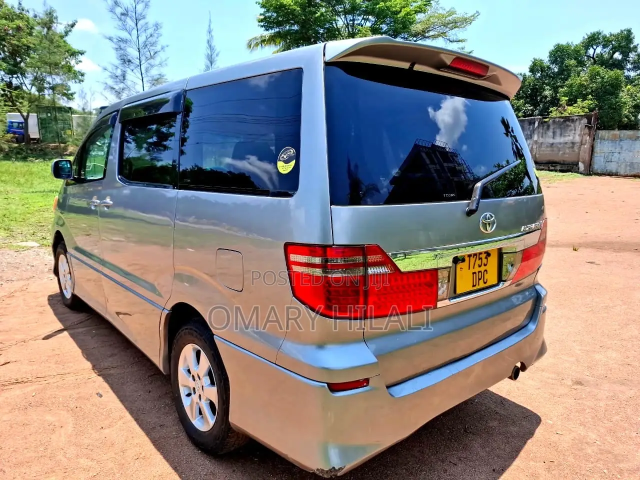 Toyota Alphard 2003 Gray