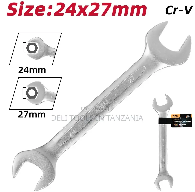 Deli Double Open End Spanner