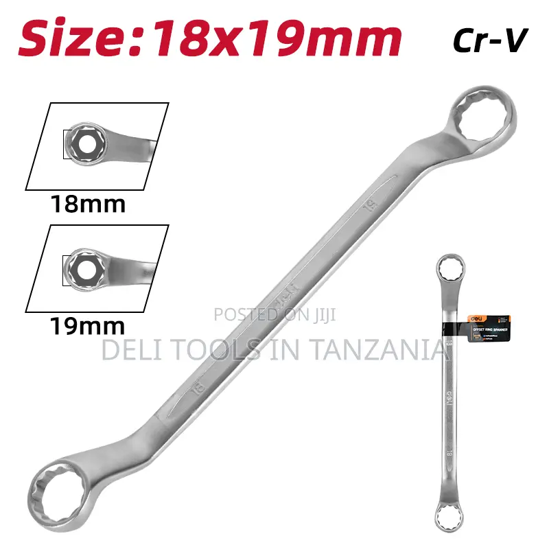 Deli Offset Ring Spanner