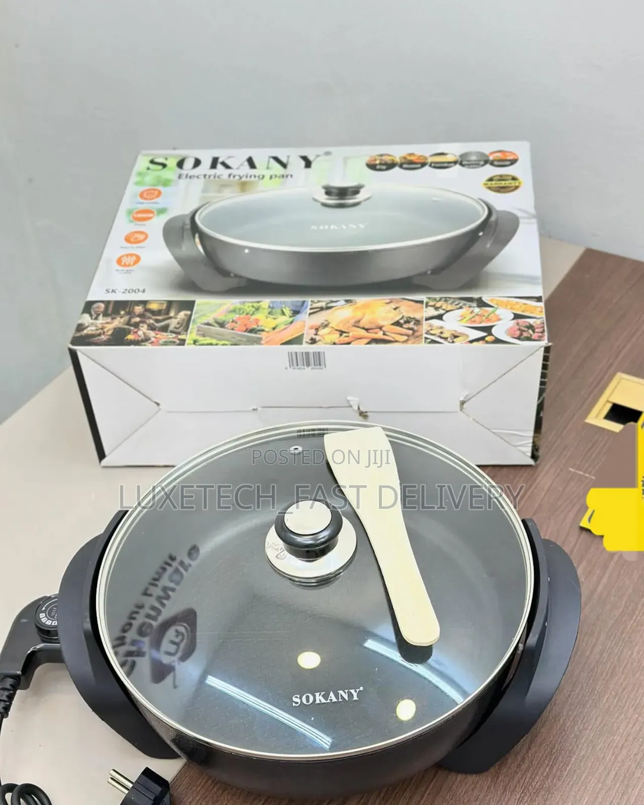 Sokany Sk-2004 Electric Frying Pan Non-Stick