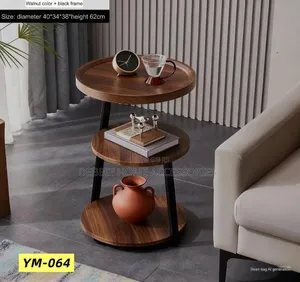 Three-Tier Round Side Table (Ym-064)
