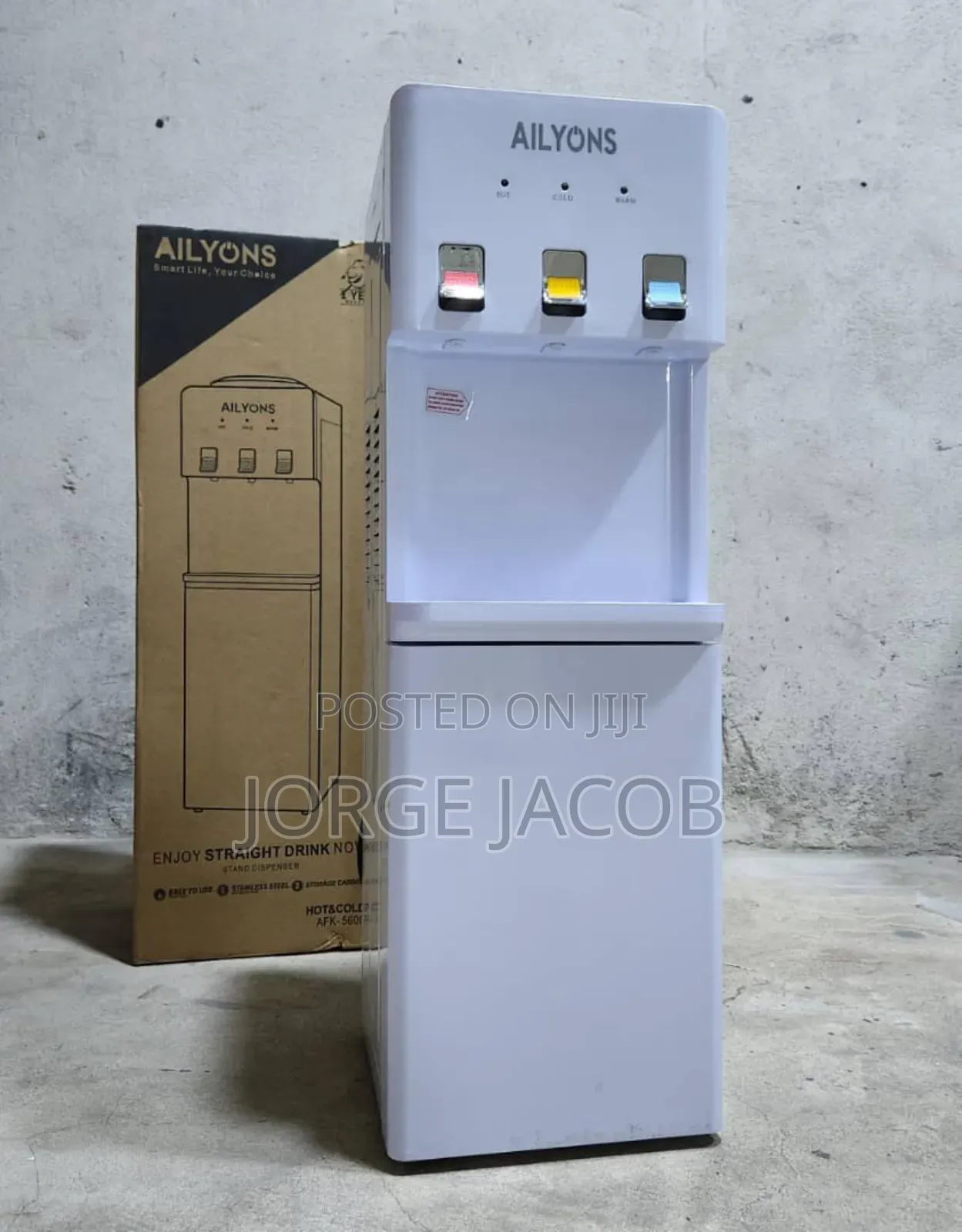 Ailyons Floor-Standing Water Dispenser, Model Afk-580.