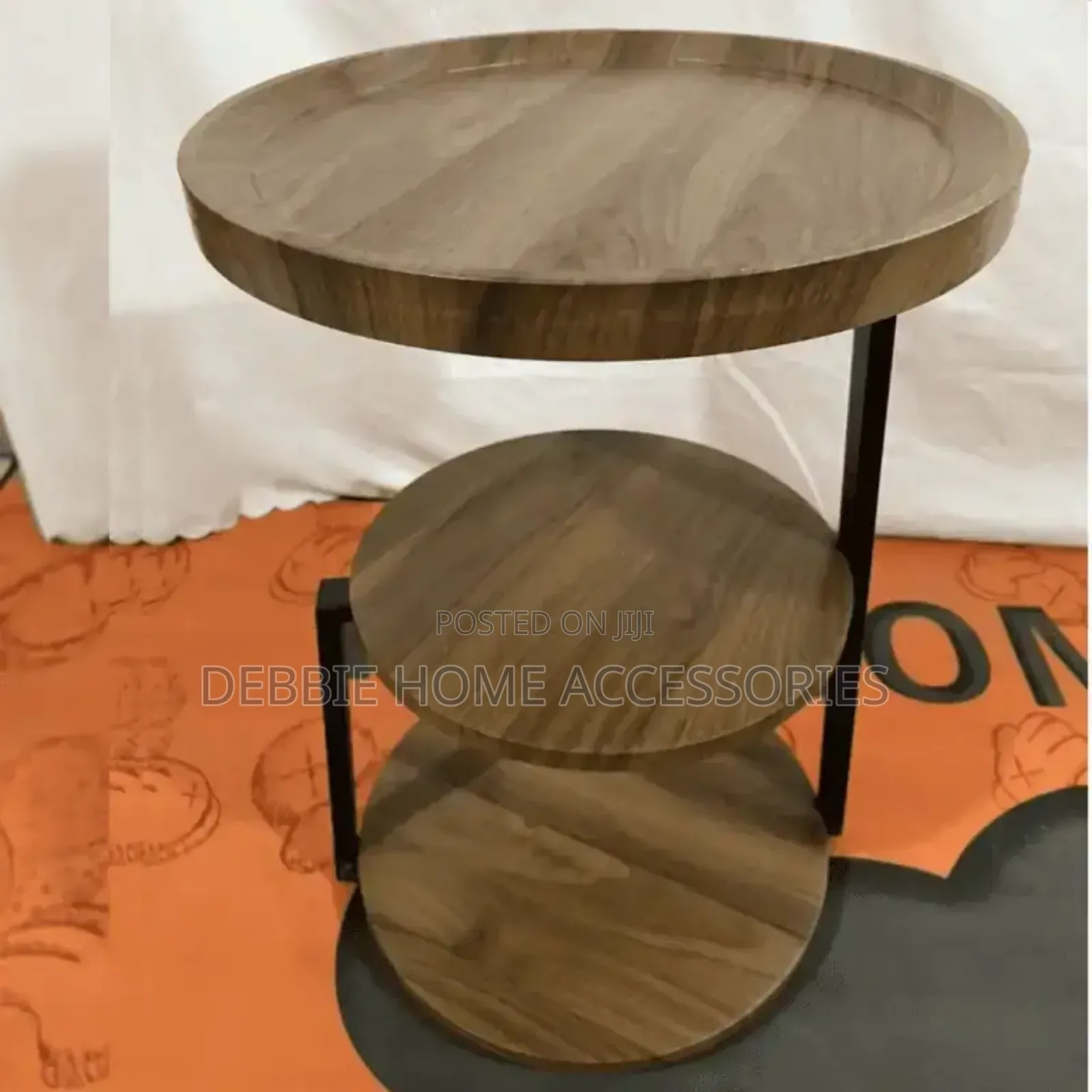 Three-Tier Round Side Table (Ym-064)