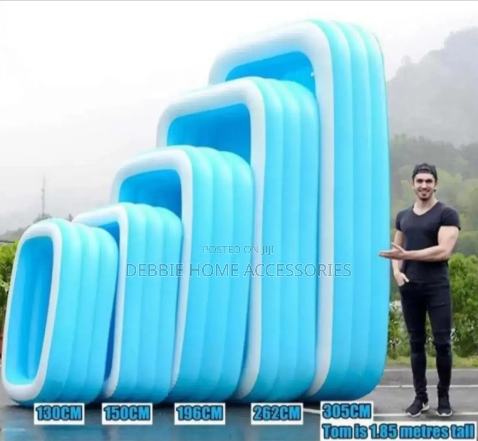 1pc-inflatable Swimming Pools ( From 130cm To 305cm)