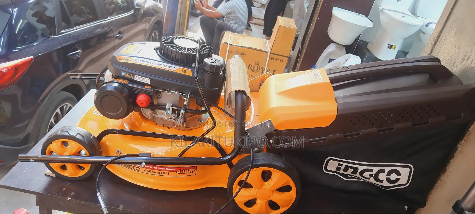 Incco Gasoline Lawnmower 4hp/460mm(18)