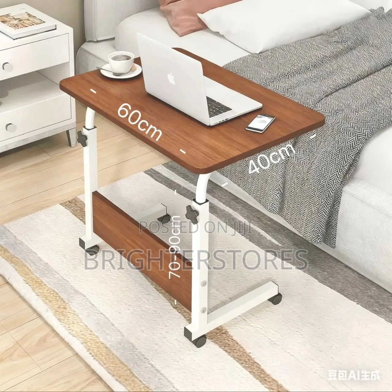 Adjustable Bedside Computer Desk Movable