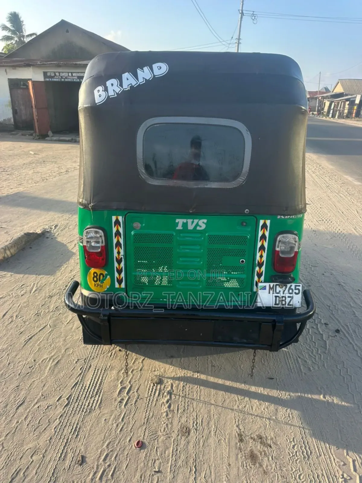 TVS King Deluxe Plus iTouch Start 2023 Green